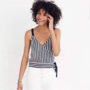 MADEWELL Faux Wrap Sweater Tank Top